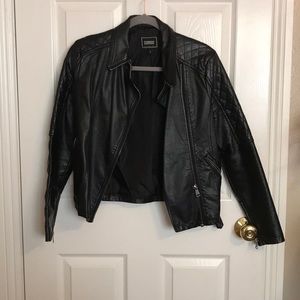 FOREIGN EXCHANGE LEATHER JACKET